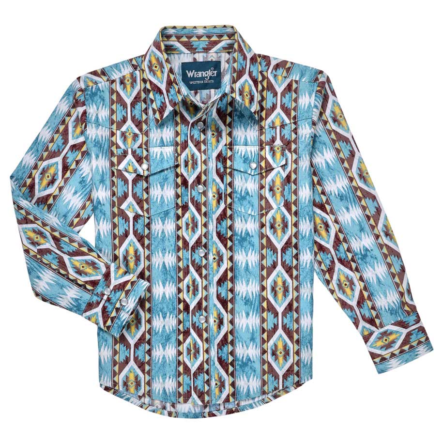 Wrangler | Checotah® Western LS Multi  Shirt