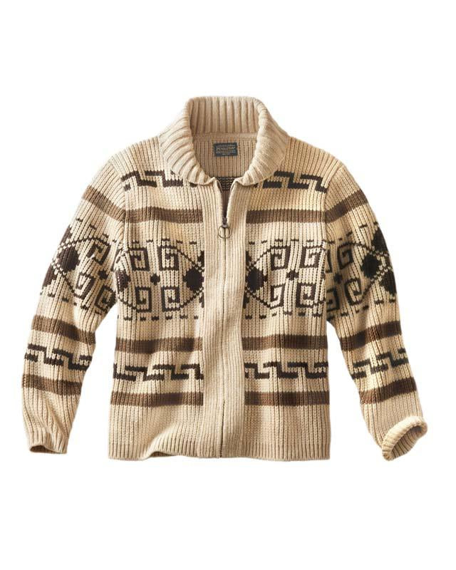 Pendleton | Tan/Brown Westerly Sweater
